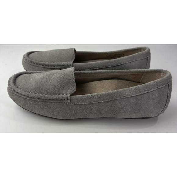 Vionic Debbie Slip On Loafers Flats Shoes Moccasins Suede Taupe Women’s Size 9.5 - Picture 7 of 11